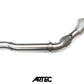 Mitsubishi Evo 10 4B11T 3.5" Cast Dump / Front Pipe - Version 2