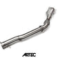 Mitsubishi Evo 10 4B11T 3.5" Cast Dump / Front Pipe - Version 2