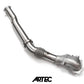 Mitsubishi Evo 10 4B11T 3.5" Cast Dump / Front Pipe - Version 2