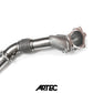 Mitsubishi Evo 10 4B11T 3.5" Cast Dump / Front Pipe - Version 2