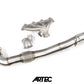 Mitsubishi Evo 4-9 Dump Pipe Adapter for Low Mount V-Band Exhaust Manifold