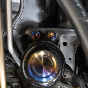 JDC Titanium Power Steering Reservoir Hardware Kit | Mitsubishi Evo 8/9/X