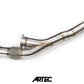 Nissan RB26 Twin 3.5" Stock Frame Front Pipe