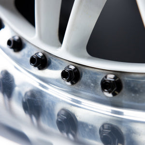 M8 × 32mm Titanium 3-Piece Wheel Assembly Hardware