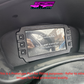 Digital Display Dash Mount to suit a Haltech iC-7 Display Screen which is a direct fit OEM factory fit which has a perfect interior black paint finish.