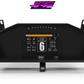 Digital Display Dash Mount to suit a MoTeC C125 Display Screen which is a direct fit OEM factory fit which has a perfect interior black paint finish.