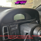 Digital Display Dash Mount to suit a Haltech IQ3 Display Screen which is a direct fit OEM factory fit which has a perfect interior black paint finish.