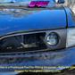 Ducted Headlight to suit a Nissan Silva S14 and 240sx Series 1 to increase air flow for racing and is a direct replacement of original OEM headlight. No Modifications needed. These include a 2.5 inch LED Projector.