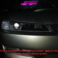 Ducted Headlight to suit a Nissan Silva S14 and 240sx Series 2 to increase air flow for racing and is a direct replacement of original OEM headlight. No Modifications needed. These include a 2.5 inch LED Projector.