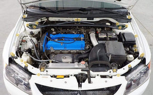 Stage 1 Titanium Hardware Engine Bay Kit - Mitsubishi Evo IX