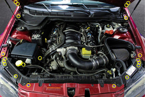 Pontiac G8 (2008-2009) Titanium Engine Bay Kit