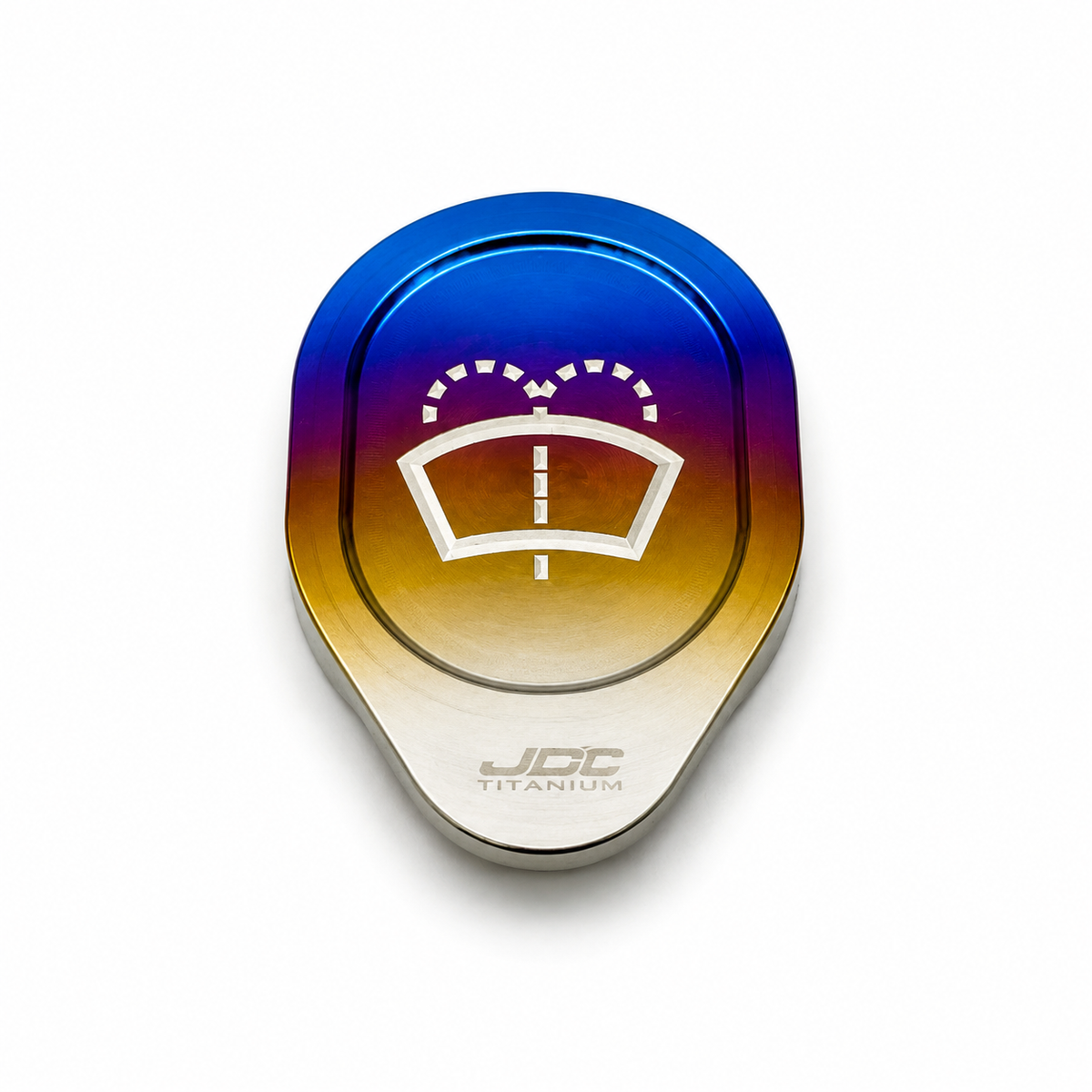 JDC Titanium Washer Fluid Cap | Nissan R35 GT-R, 370Z & Infiniti Models