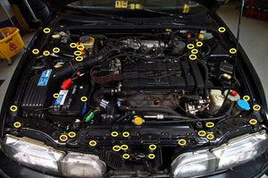Acura Integra DA (1989-1993) Titanium Full Engine Bay Kit
