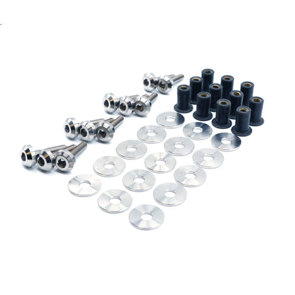 Titanium Hardware Plastic Clip Delete Kit - Honda Civic Si (2022+)