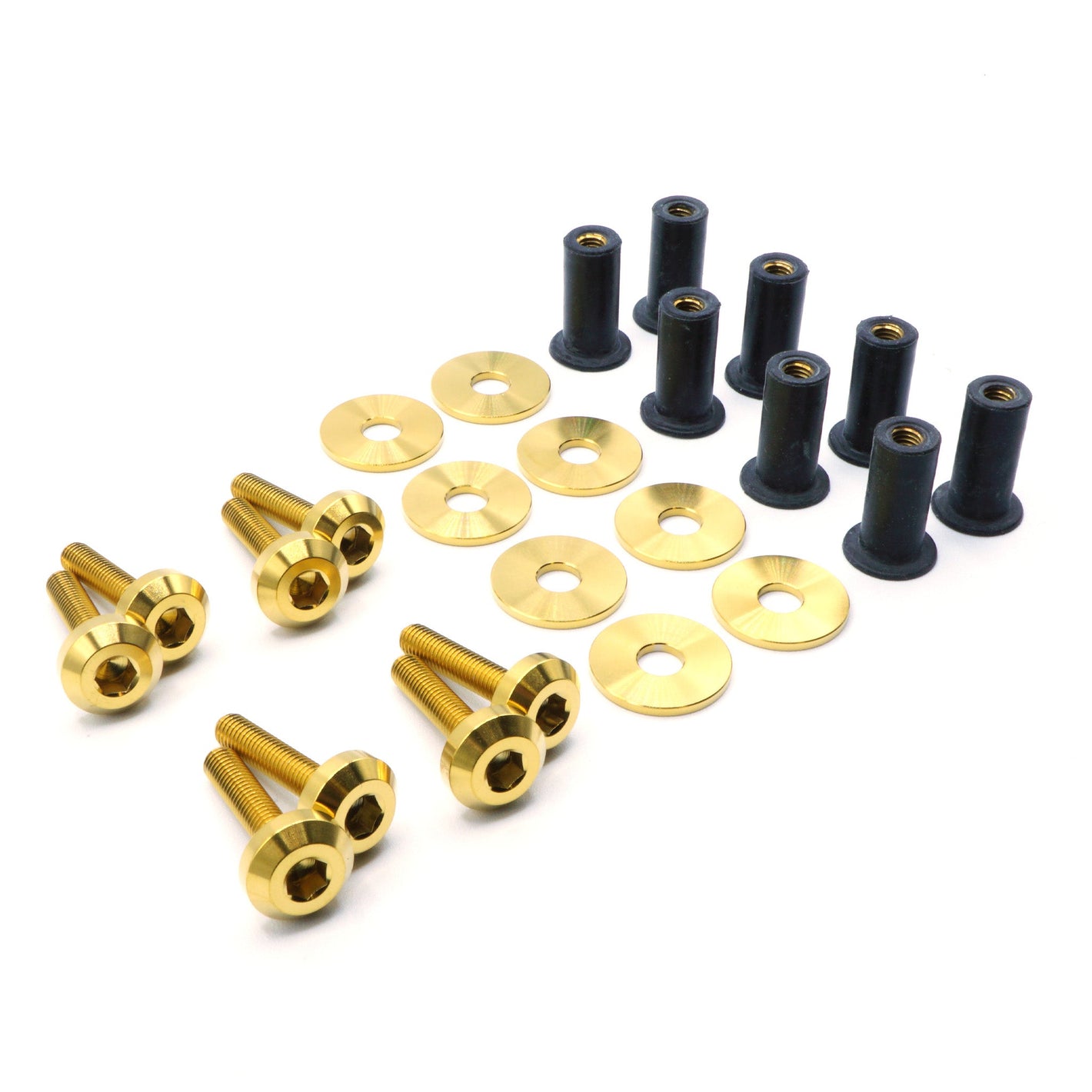 Titanium Hardware Plastic Clip Delete Kit - Honda Civic Si (2012-2015)