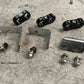 U.P.G. oil cooler hose brackets for the Skyline GTR