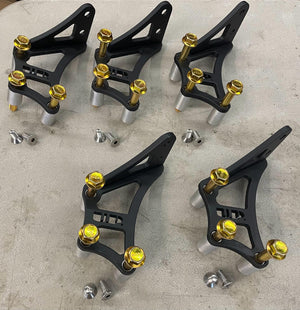 U.P.G Skyline GTR oil filter relocation bracket for Greddy plate.