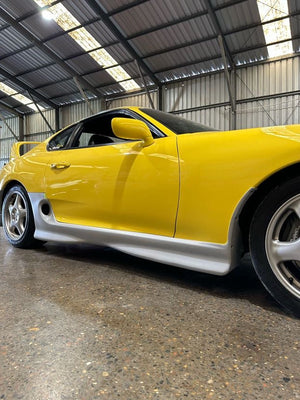 Toyota Supra Aero Side Skirts / PLASTIC