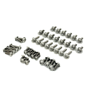 JDC Titanium Engine Bay Dress-Up Hardware Kit (Evo 8/9)