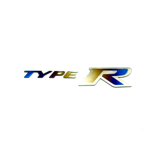 JDC Titanium Honda "Type R" Badge | FK8/FL5 Honda Civic Type-R