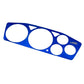 JDC Titanium Gauge Cluster Overlay | Evo 7/8/9