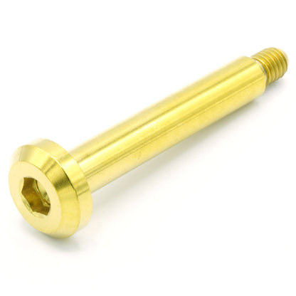 M6 x 1.00 x 53mm Titanium Motor Head Shoulder Bolt