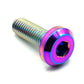 M8 x 1.25 x 25mm Titanium Motor Head Bolt