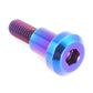 M6 x 1.00 x 25mm Titanium Motor Head Shoulder Bolt