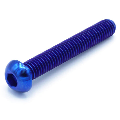 M6 x 1.00 x 40mm Titanium Button Head Bolt