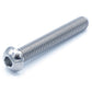 M6 x 1.00 x 40mm Titanium Button Head Bolt
