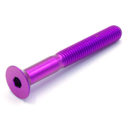 M5 x .8 x 40mm Titanium Countersunk Bolt