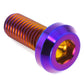 M10 x 1.50 x 25mm Titanium Motor Head Bolt