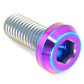 M10 x 1.50 x 25mm Titanium Motor Head Bolt