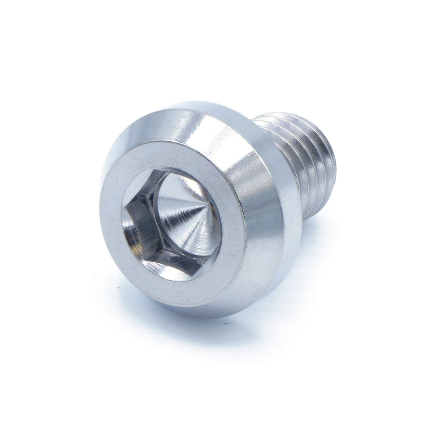 M10 x 1.25 x 15mm Titanium Motor Head Bolt