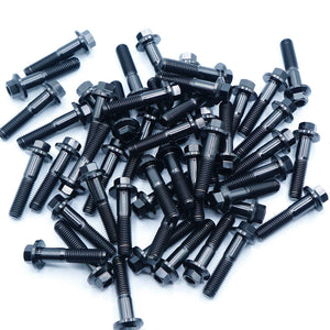 M8 × 32mm Titanium 3-Piece Wheel Assembly Hardware