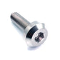 M6 x 1.00 x 20mm Titanium Motor Head Bolt