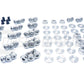 Stage 2 Titanium Hardware Engine Bay Kit - Mitsubishi Evo IX