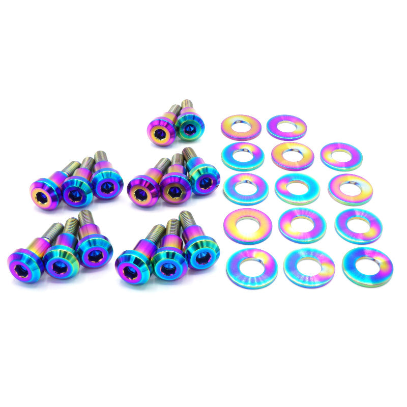 Titanium Hardware Valve Cover Kit - 4B11T Engine