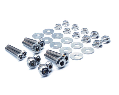 Titanium Hardware Wing Kit - APR GTC-300 (Evo X)