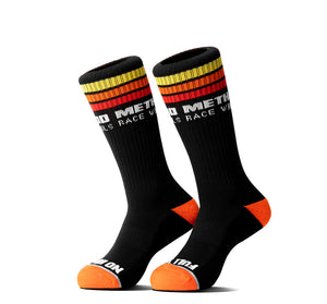 Method Classic Stripes Logo Performance Socks - Black