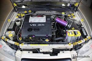 Nissan Maxima (2000-2003) Titanium Engine Bay Kit