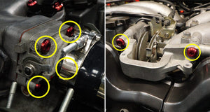 Titanium Hardware Throttle Bodies & Linkage Kit - VG30DETT Engine