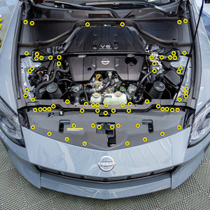 Stage 2 Titanium Hardware Engine Bay Kit - 2023+ Nissan Z