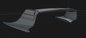 JZA80 TRD Carbon Wing - Toyota Supra