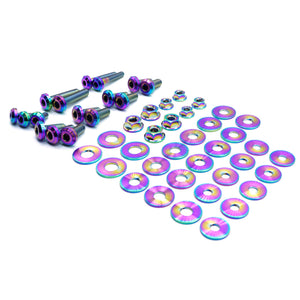 Stage 1 Titanium Hardware Engine Bay Kit - Toyota Supra MKV