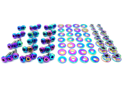 Stage 2 Titanium Hardware Engine Bay Kit - Toyota Supra MKIII (1986-1992)