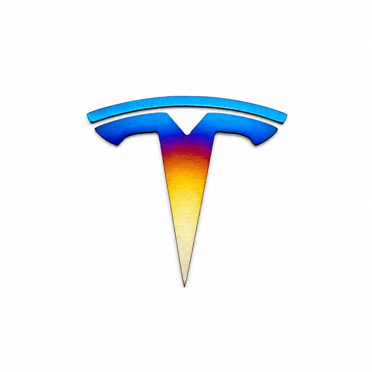 JDC Titanium "Tesla" Badge