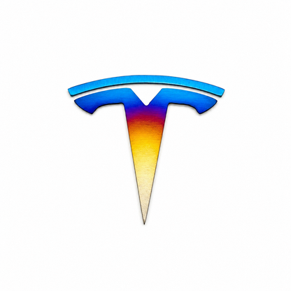 JDC Titanium "Tesla" Badge