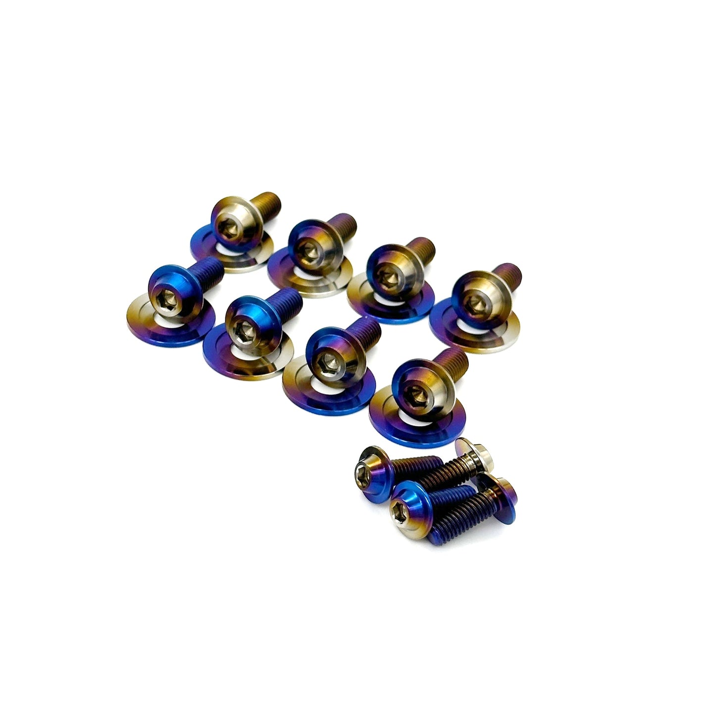 JDC Titanium Trunk Bracket Hardware Kit (Evo X)