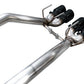 AWE Tuning C6 Chevrolet Corvette Z06/ZR1 Track Edition Axle-Back Exhaust w/ Diamond Black Tips